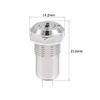 Sourcingmap 1Pcs 11.5mm 2 Positions NO NC Electric Key Lock Push Button Switch S1203