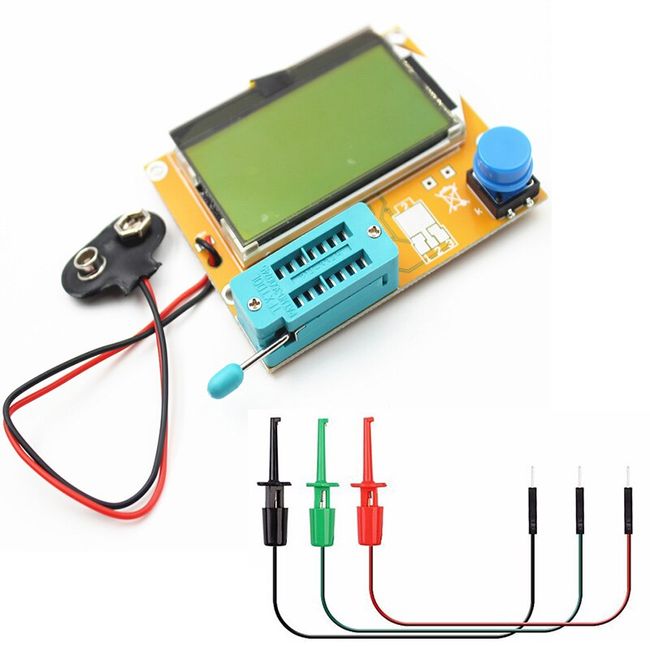 LCD Digital Capacitor ESR Meter Transistor Tester Internal