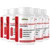 Gluco Maxum- Blood Support- 5 Bottles- 300 Capsules