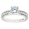 Sterling Silver 1.00ct Solitaire Engagement Ring - size H to V (Q)