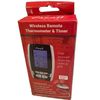 Escali Wireless Remote BBQ Thermometer & Timer 200ft Range Oven or Grill New