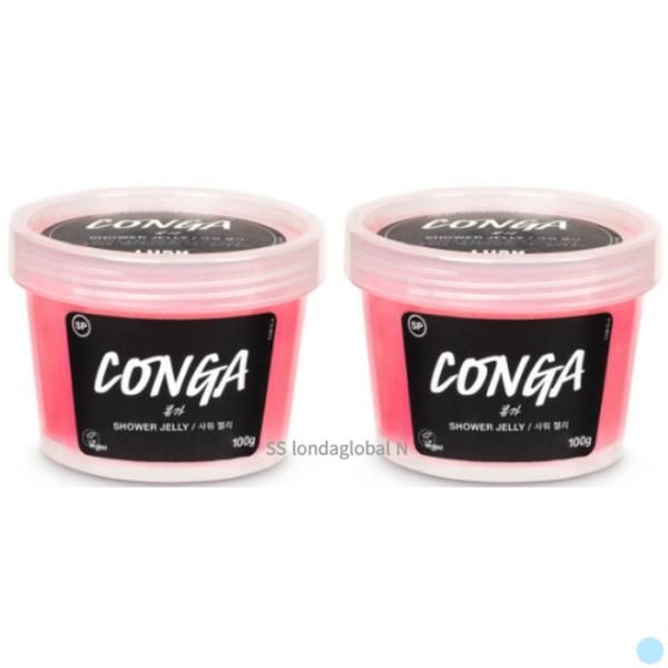 Rush Conga Vegan Shower Jelly Body Wash Recommended 100g X2