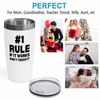Programmer White Tumbler 20oz - f It Works Don't - Computer Programmer Gifts For Men Software Developer IT Engineer Student Coder Coding