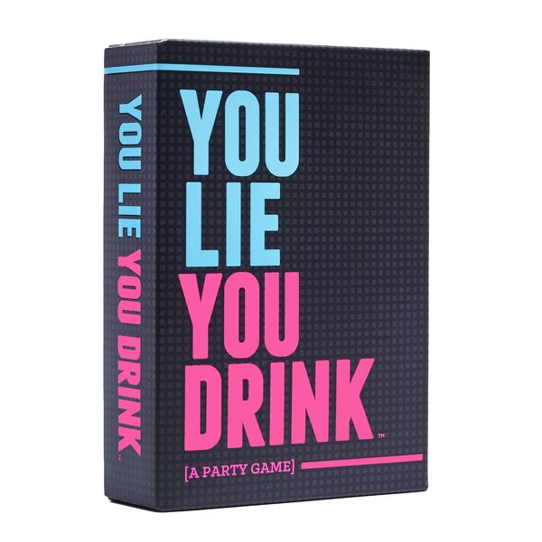 You Lie You Drink - The Drinking Game for People Who Can't Lie [A Party Game]