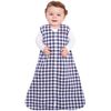 Halo SleepSack, 100% Cotton, Buffalo Check, Navy, Large