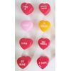 8 Plastic Heart Candy Containers - Valentine Day Treats