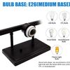 MingBright 3 Lights Bathroom Vanity Wall Lamp Mirror Front Makeup LED Wall Light