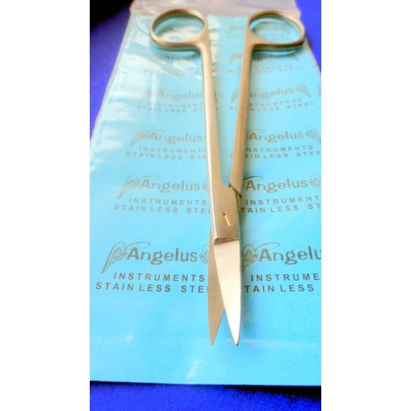 Iris Curved Scissors 4 1/2" / 11.5 cm  ANGELUS 