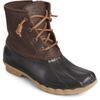 Sperry Women's Saltwater Boots, Tan/Dk Brown, 8.5