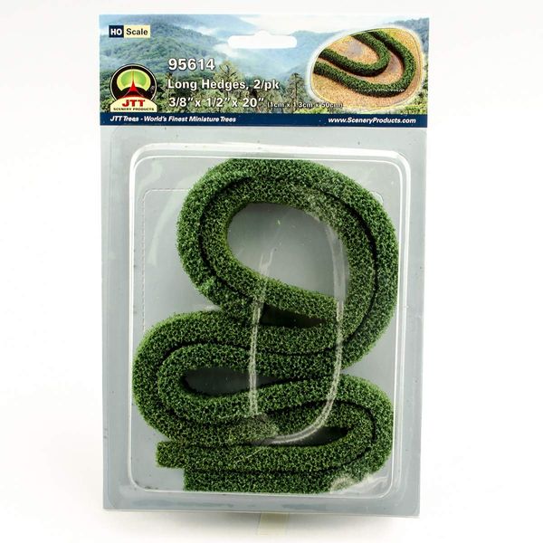 Hedge (Long) HO Scale (Pack of 2)