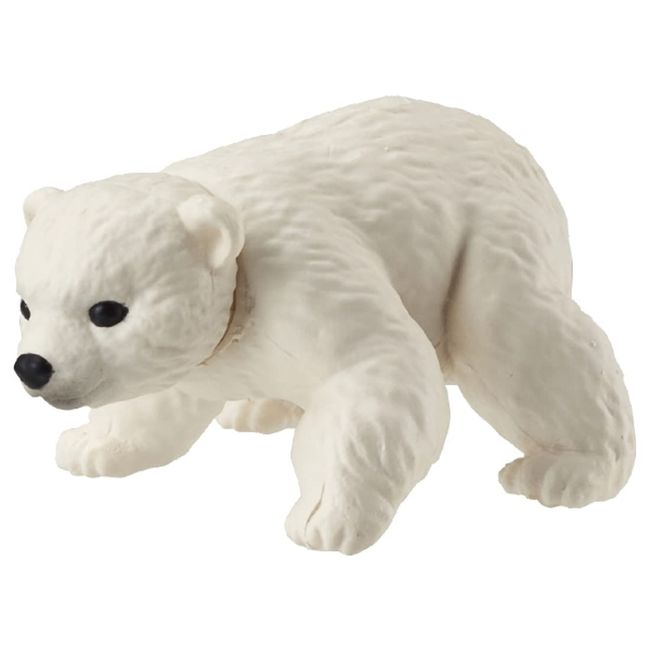 Takara Tomy Ania AC-10 Polar Bear (Kid) Animal Dinosaur Toy for Ages 3 and Up