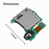 Game Cartridge Card Reader Headphone Jack Slot Flex Cable For Nintendo Switch US
