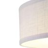 Progress Lighting Inspire LED Collection One-Light LED Flush Mount, Graphite, 6.00x13.00x13.00