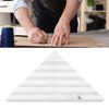 Acrylic Triangular Ruler - Patchwork Quilting Designs, 9.2 x 4.8in