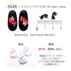 Nail Parts 10 Goldfish 5pcs (1. Red)