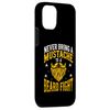 iPhone 15 Never Bring A Mustache To A Beard Fight Case