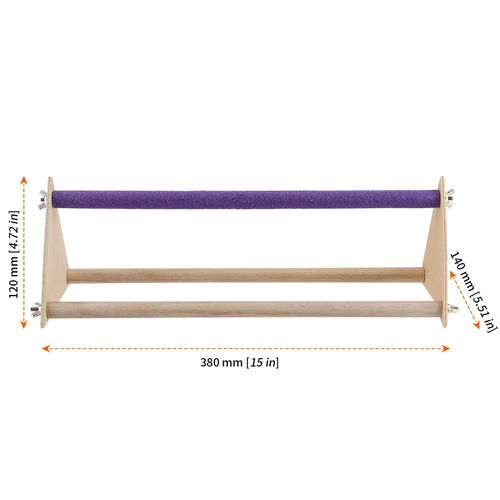HOZEON 2PCS Chick Perch Stand, Roosting Bars for Chickens, Chicken Perches Roosting, Chicken Roosting Bar Perch for Chicks, Parrot, and Birds