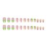 24pcs Dream Graffiti Nail Tips Nail False Nail Making You More Nice ,Can Be Used For Weddings, Parties, Holidays, Dating, Prom, Daily Life