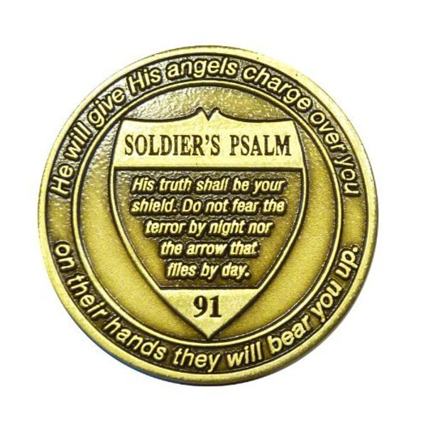 Soldier's Psalm Challenge Coin