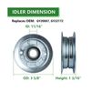 Mower 48 inch Deck Rebuild Kit for John Dee re Spindle Assembly L120 L130 Inc...