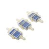 Partuto 3 Pcs Universal Motorcycle Fuel Filter - Plastic Blue Clear