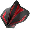 RED DRAGON Hardcore Assorted Selection Pack Extra Thick Standard Dart Flights - 5 Sets Per Pack (15 Dart Flights in Total)