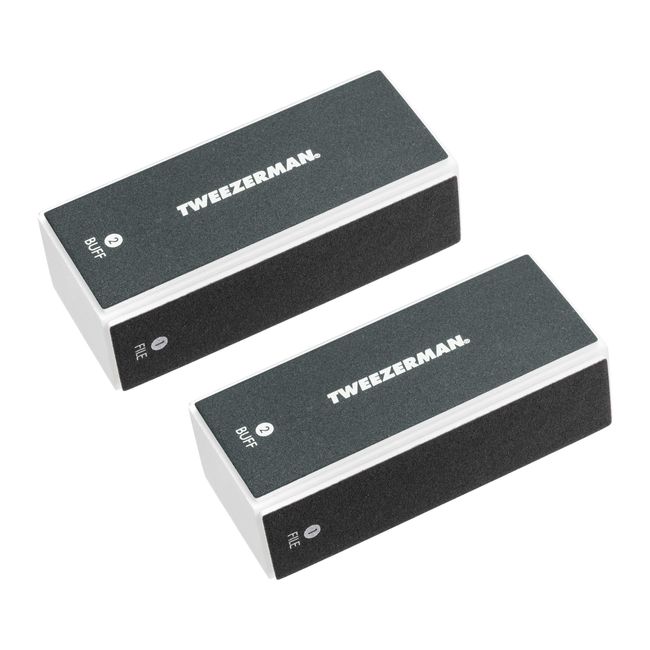 Tweezerman Black Nail Buff (2 Pack)