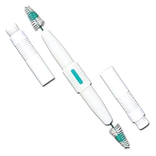 Staino Twins Interdental Brush Dual-Ended Travel Brush, Jumbos, Large Tapered Brush, 36 2-Brush Units - Total 72 Brushes