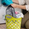 5 PCS Small Mesh Bags Drawstring Bag Camping Green Change Nylon Mesh Drawstri