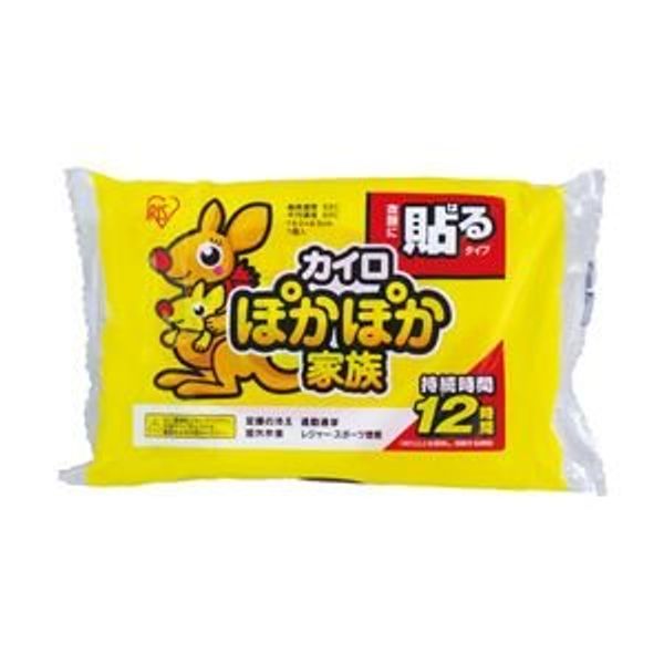 Iris Ohyama Warm Family Paste Type, Regular, 1 Bag, 10 Sheets x 20 Sets