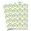 You're The Bomb Shamrock Themed Happy St. Patrick's Day Hot Cocoa Bomb Sticker Labels, Total of 40 2" Circle Stickers (20 sets of 2) by AmandaCreation