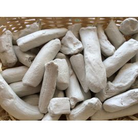 UCLAYS Green Edible Clay Chunks (lump) Natural for Eating (Food), 8 oz (220  g)