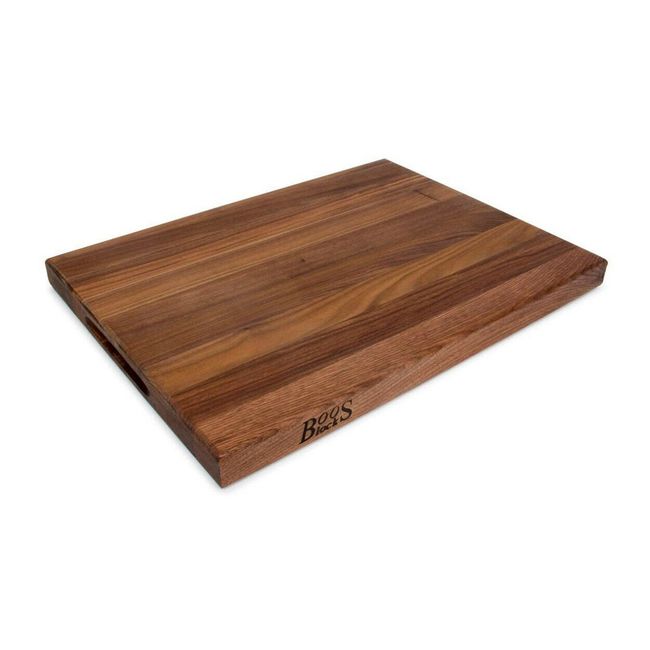 John Boos WAL-R03 Walnut Wood Edge Grain Reversible Cutting Board