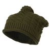 New Vintage Deep Shell Beanie - Olive OSFM