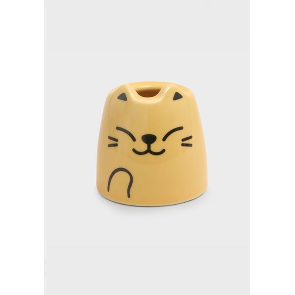 Hello Animal Ceramic Toothbrush Holder