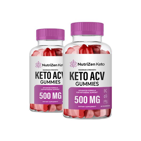 NutriZen - NutriZen Keto Apple Cider Vinegar Gummies (2 Pack)