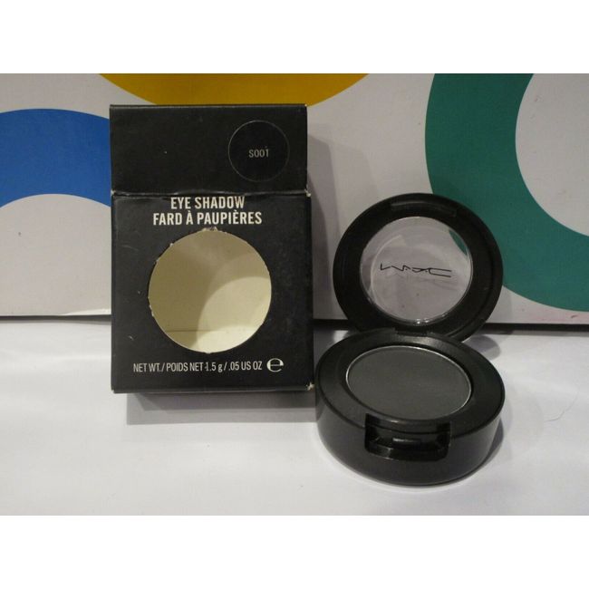 MAC  ~ EYE SHADOW ~ SOOT ~ .05 OZ FULL SIZE BOXED