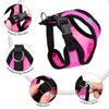 Weewooday 6 Sets Chicken Harness and Leash Adjustable Mesh Breathable Chicken Training Harness Pets Leash for Training and Walking Duck Goose Hen Rooster