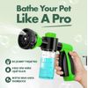 8 Modes Hose Sprayer with Soap Dispenser for Pet Bath & Garden – Easy Use