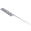 Tail Comb, Professional Hair Comb for Sectioning, Backcombing and Intricate Styling(Silver)