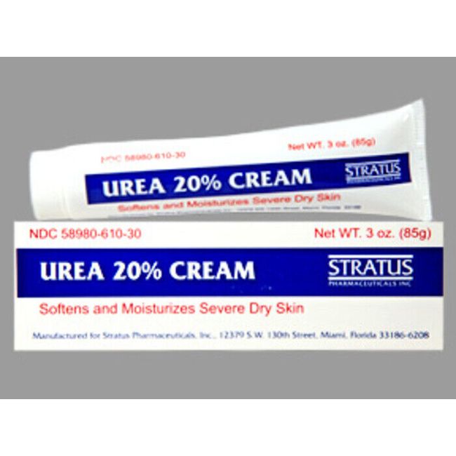 UREA 20% CREAM 3OZ STRATUS