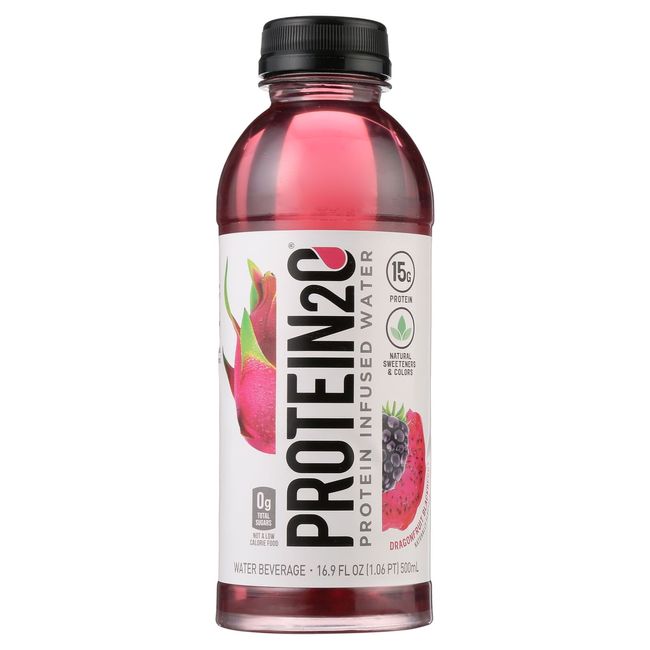 Protein2o 15g Whey Protein Infused Water Plus Energy Variety Pack, 16.9 oz Bottle (Pack of 12)