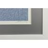 Alex Miles "Reflections I" Hand Signed &# Framed Serigraph Mid-Century Art