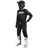 MSR Dirt Bike, Motocross Universal Jersey (US, Alpha, Medium, Regular, Regular, Black)