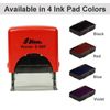 Printtoo Draft Self Inking Rubber Stamp Office Stationery Custom Shiny Stamp