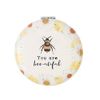 Compact Mirror BEE - Make-up Pocket Mirror - You Are Bee-utiful/Queen Bee (You Are Bee-utiful)