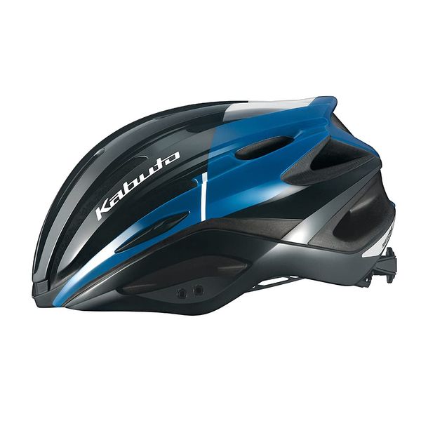 OGK Kabuto REZZA-2 G-2 Bicycle Helmet, Size M/L (Head Circumference: 22.4 - 23.6 inches (57 - 60 cm)), Black Navy, JCF Approved