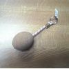 Floating Cork Keyring Oval Egg Shape. Gentle on the pocket!