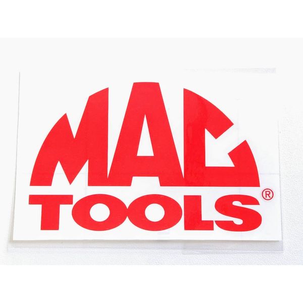 MACTOOL'S MAC TOOL Sticker Red 150mm Semicircle