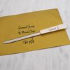 Personalised Engraved with Name or Initials, Letter Opener Presented in Gift Box